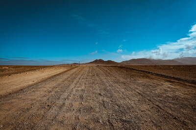Canary Islands Fuerteventura road