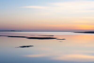 Sonnenuntergang; ein farbenfrohes Spektakel