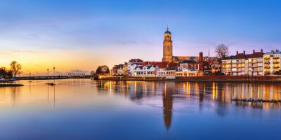 Panorama van Deventer aan de IJssel
