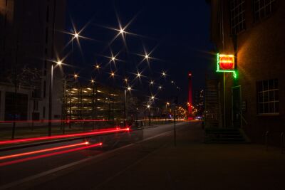 Lange sluitertijd in Eindhoven, Strijp-S
