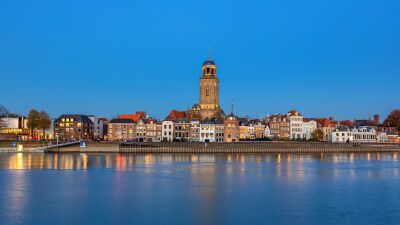 Avond in Deventer aan de IJssel
