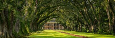 Verenigde Staten - Oak Alley Plantation - Panorama