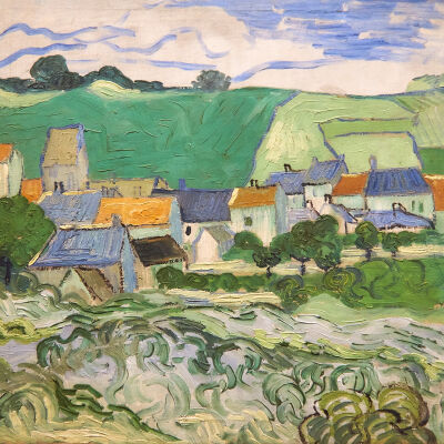 Gezicht op Auvers-sur-Oise