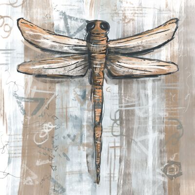 Libelle - landelijk kunstwerk