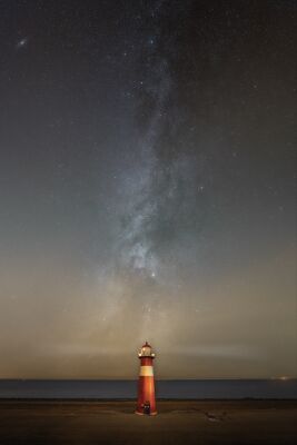 Cygnus regio van de Melkweg bij Westkapelle