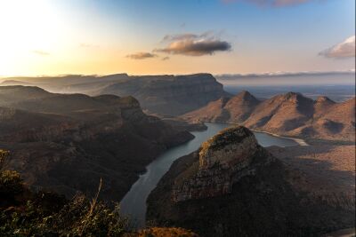Blyde River Canyon - Een adembenemend uitzicht bij zonsondergang