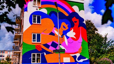 Murals Ludgeruskwartier Deventer