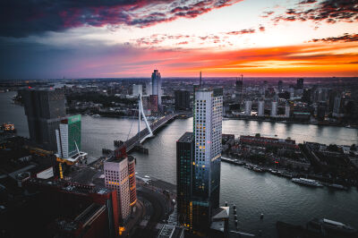Sunset Skyline RDAM 
