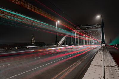 Lighttrail John Frostbrug Arnhem