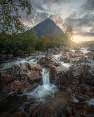 Watervalletje bij Glenncoe