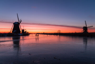 Kinderdijk winter 1