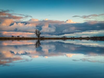 The silence before sunset