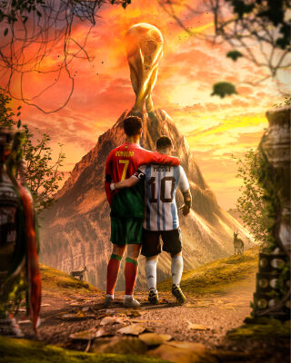 Ronaldo and Messi - The last dance